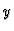 $\sub{y}$
