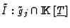 $\tilde
I:\tilde g_j\cap {\rm I\kern -2.2pt K\hskip 1pt}[\underline{T}]$